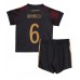 Cheap Germany Joshua Kimmich #6 Away Football Kit Children World Cup 2022 Short Sleeve (+ pants)